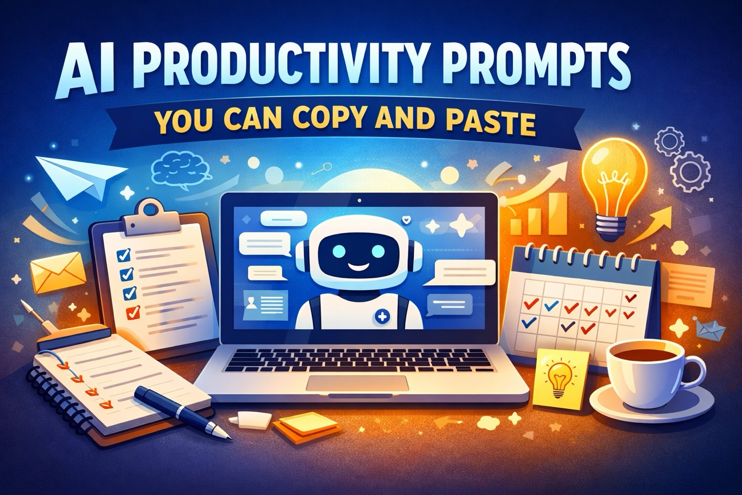 AI Prompts You Can Copy and Paste to Be More Productive