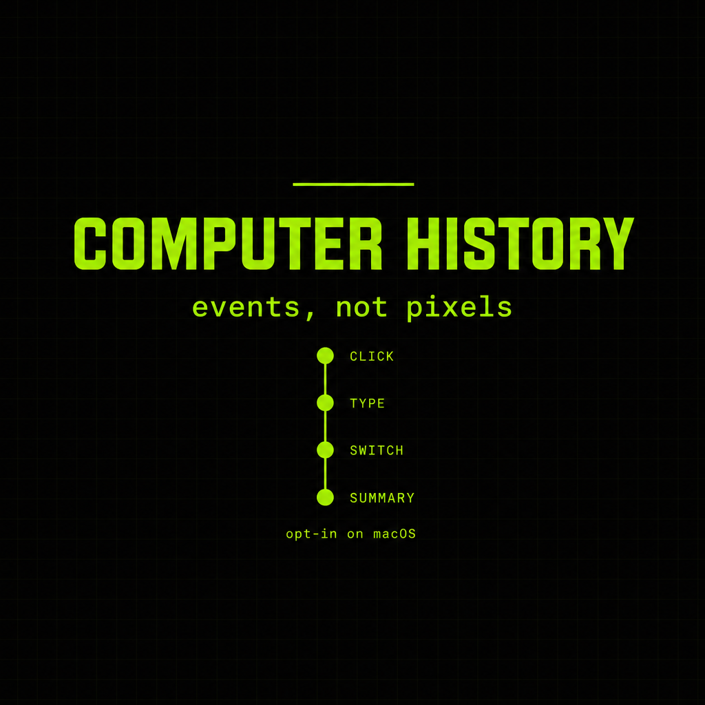 ChatGPT Will Remember What You Did on Your Mac. Here’s How Computer History Actually Works.