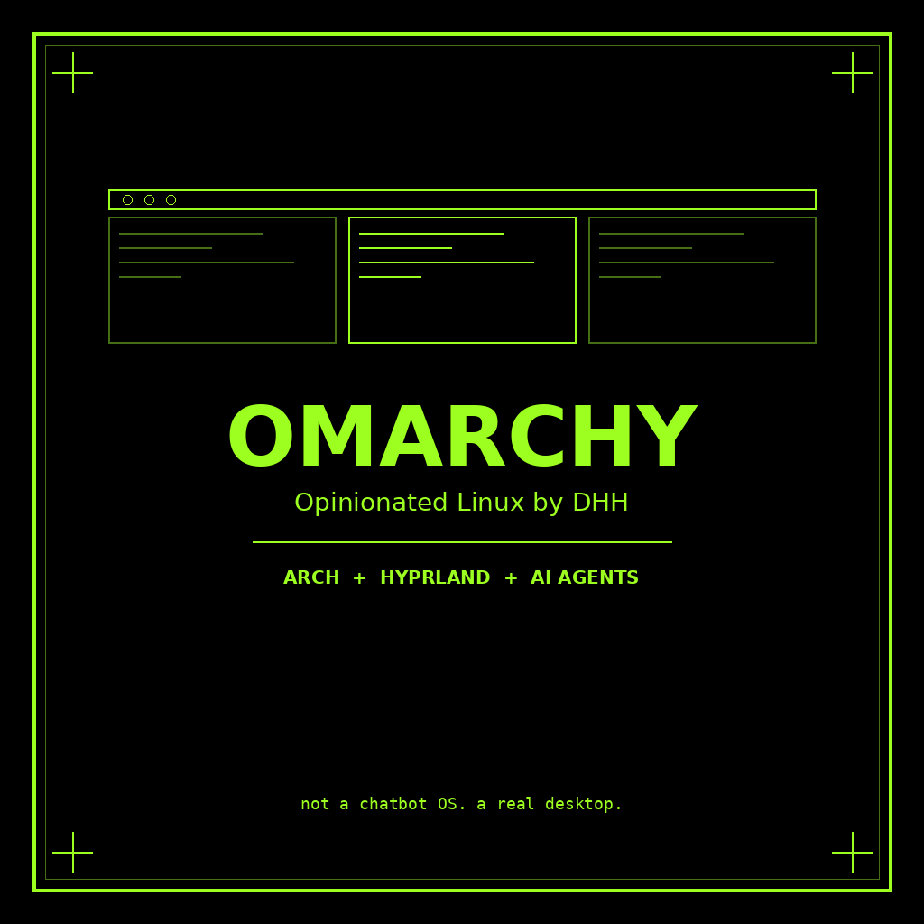 Omarchy Isn’t an AI OS. It’s DHH’s Opinionated Linux Desktop.