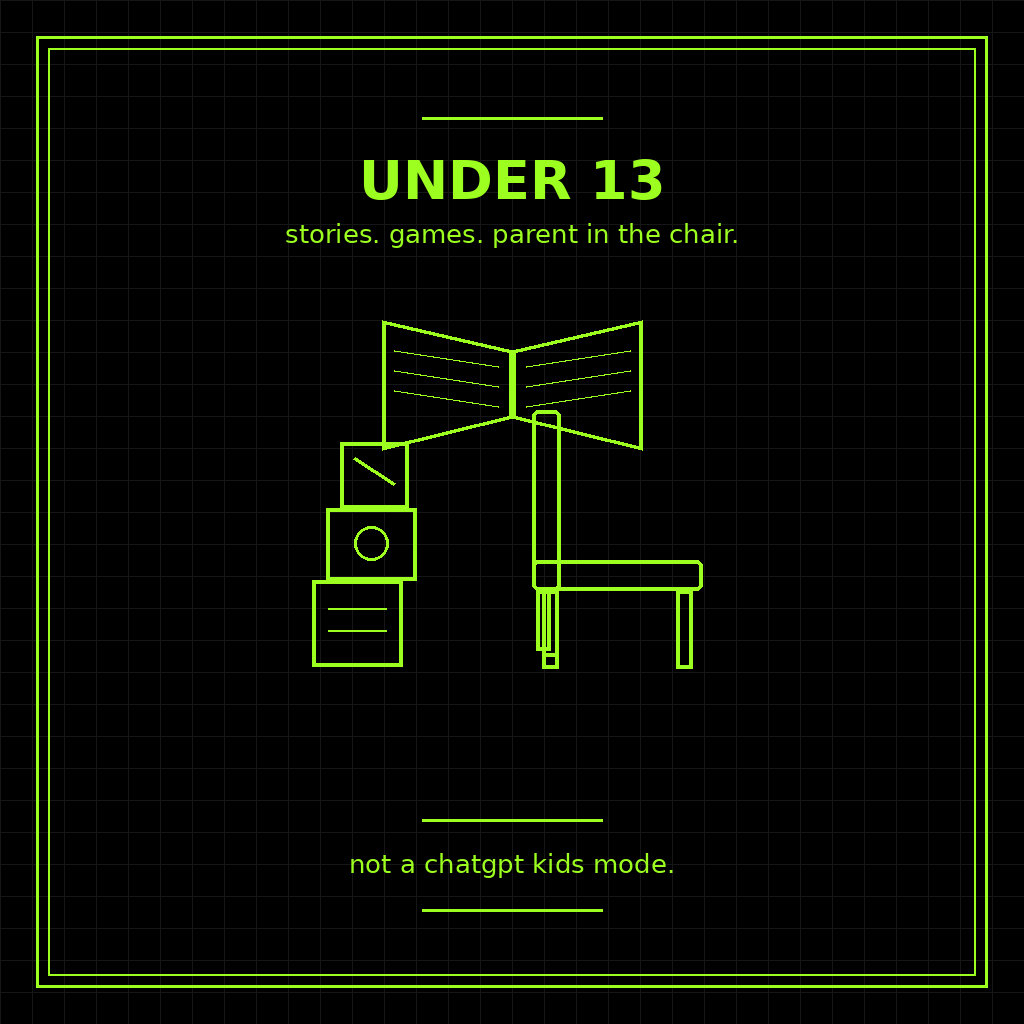 If They’re Under 13, Don’t Put Them on ChatGPT. Here’s How to Do Stories and Games.