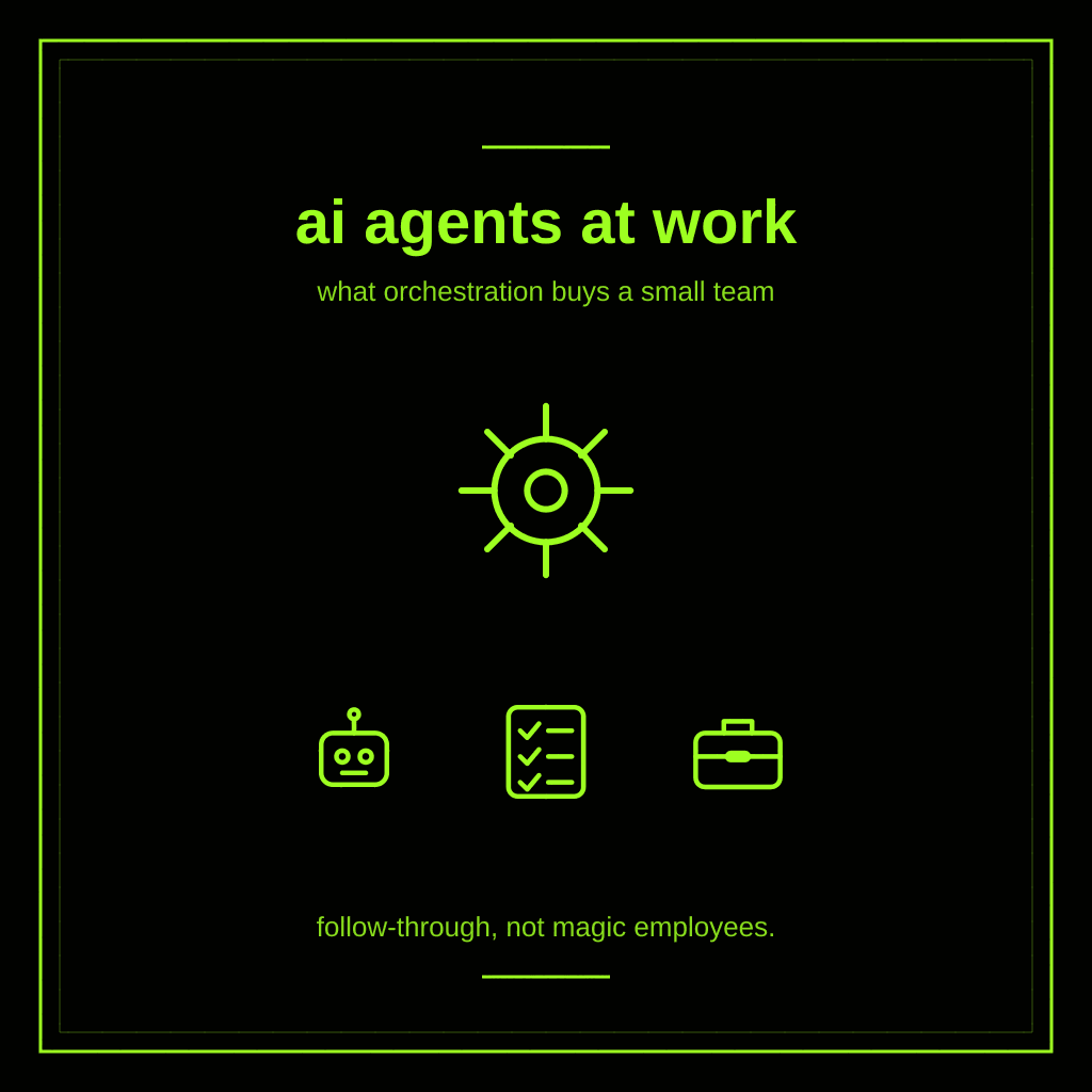 What Do AI Agents at Work Actually Buy a Small Team? An Honest Breakdown