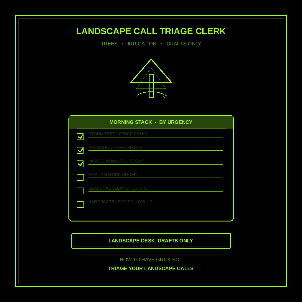 How to Have Grok Bot Triage Your Landscape Calls for You (Step-by-Step)